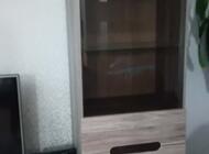 Grajewo ogłoszenia: Sprzedam biurko i zestaw rtv wraz z witryna od BRW... - zdjęcie