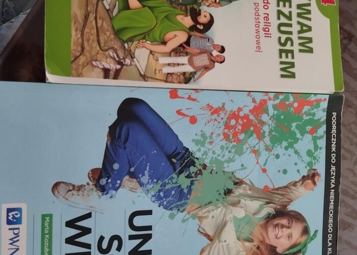 Grajewo ogłoszenia: Sprzedam podręczniki do klasy 4 religia i niemiecki