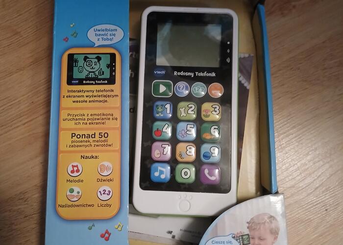 Grajewo ogłoszenia: Sprzedam radosny telefonik trefl ,nowy tyle co rozpakowany i leży....