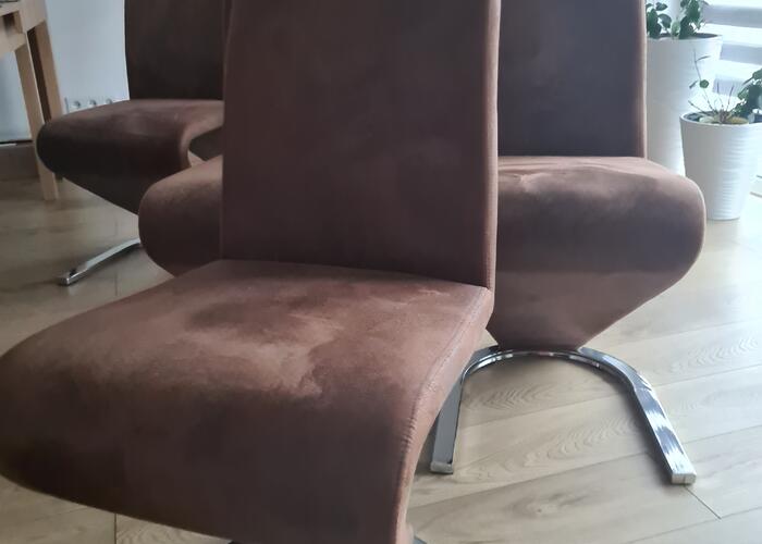 Grajewo ogłoszenia: Sprzedam 6 krzeseł stan bardzo dobry brązowe  Odbiór osobisty...