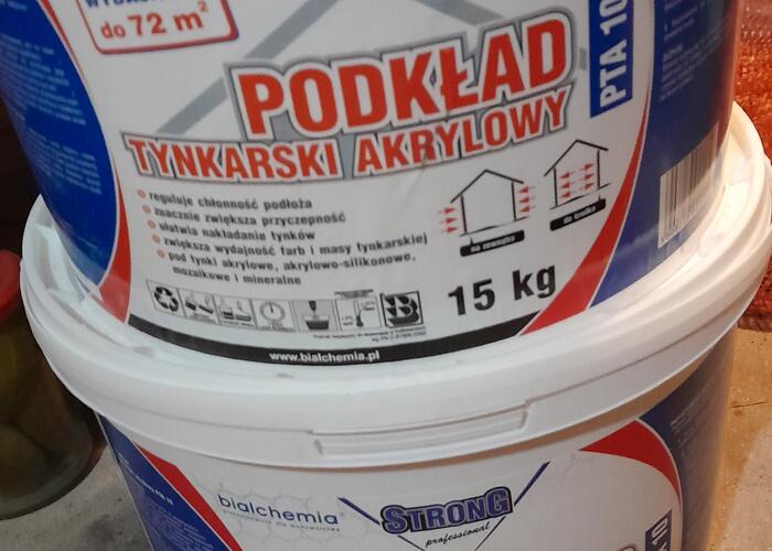 Grajewo ogłoszenia: Grunt pod tynk oddam wiadro / dobra kawę